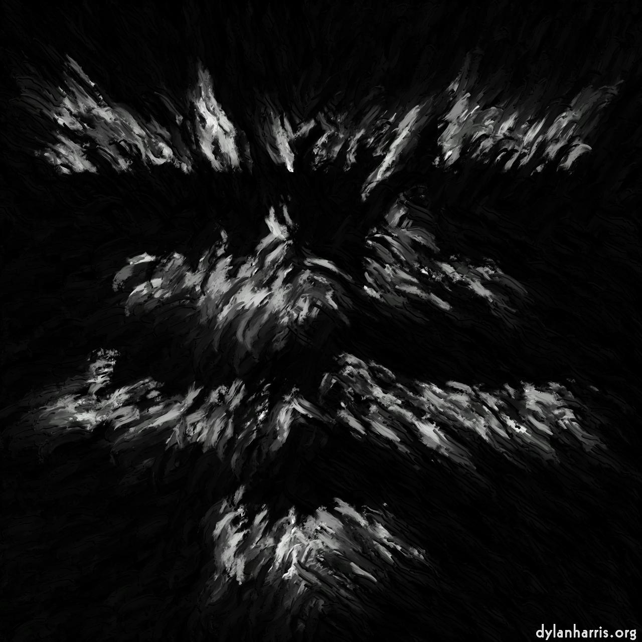 image: natural media - vector paint :: oil thick messy