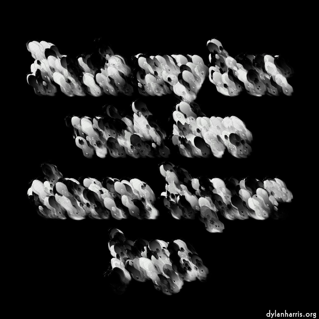 image: shape brush :: metallic fish