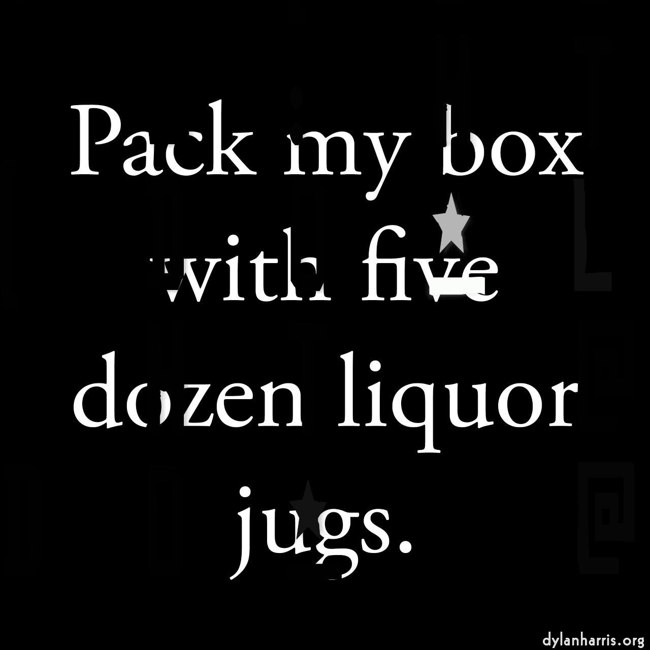 Image: text :: wingding grid