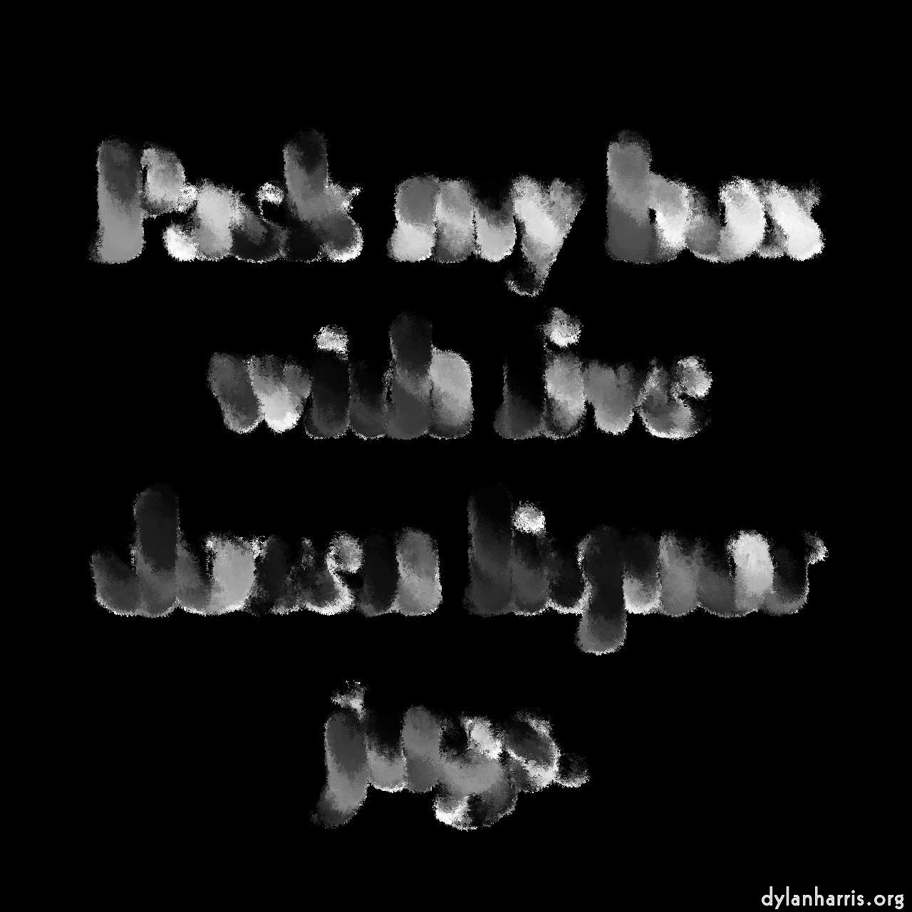 image: wet smears - apply to canvas image :: chalk