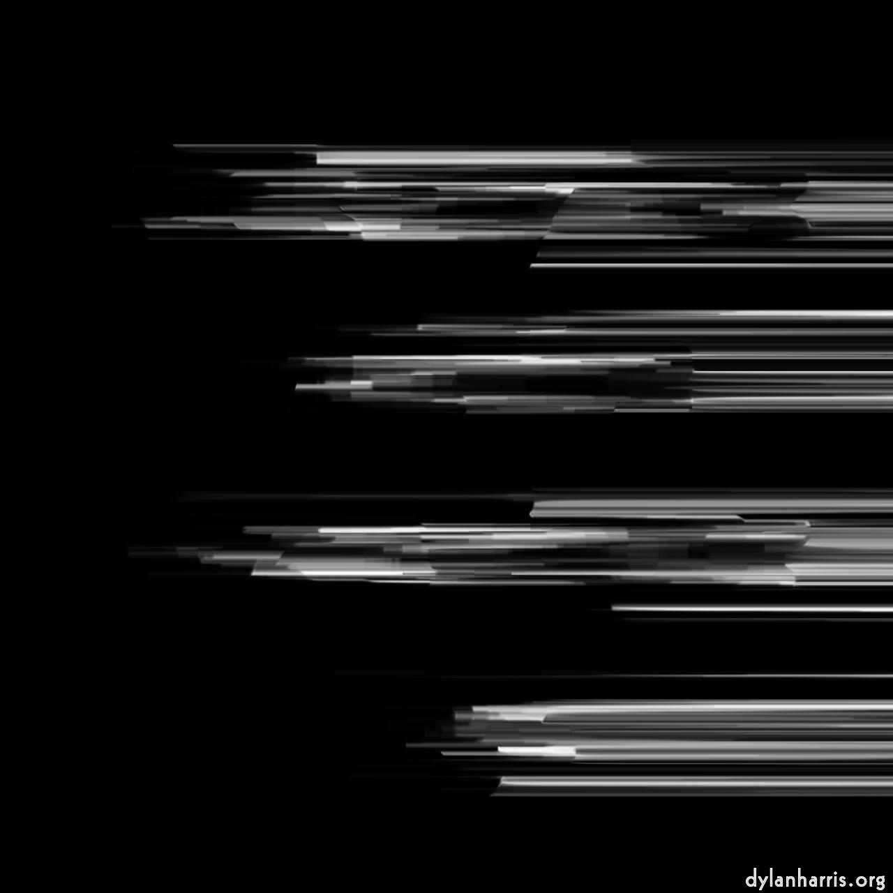 image: wet smears - apply to canvas image :: horz pixel smear