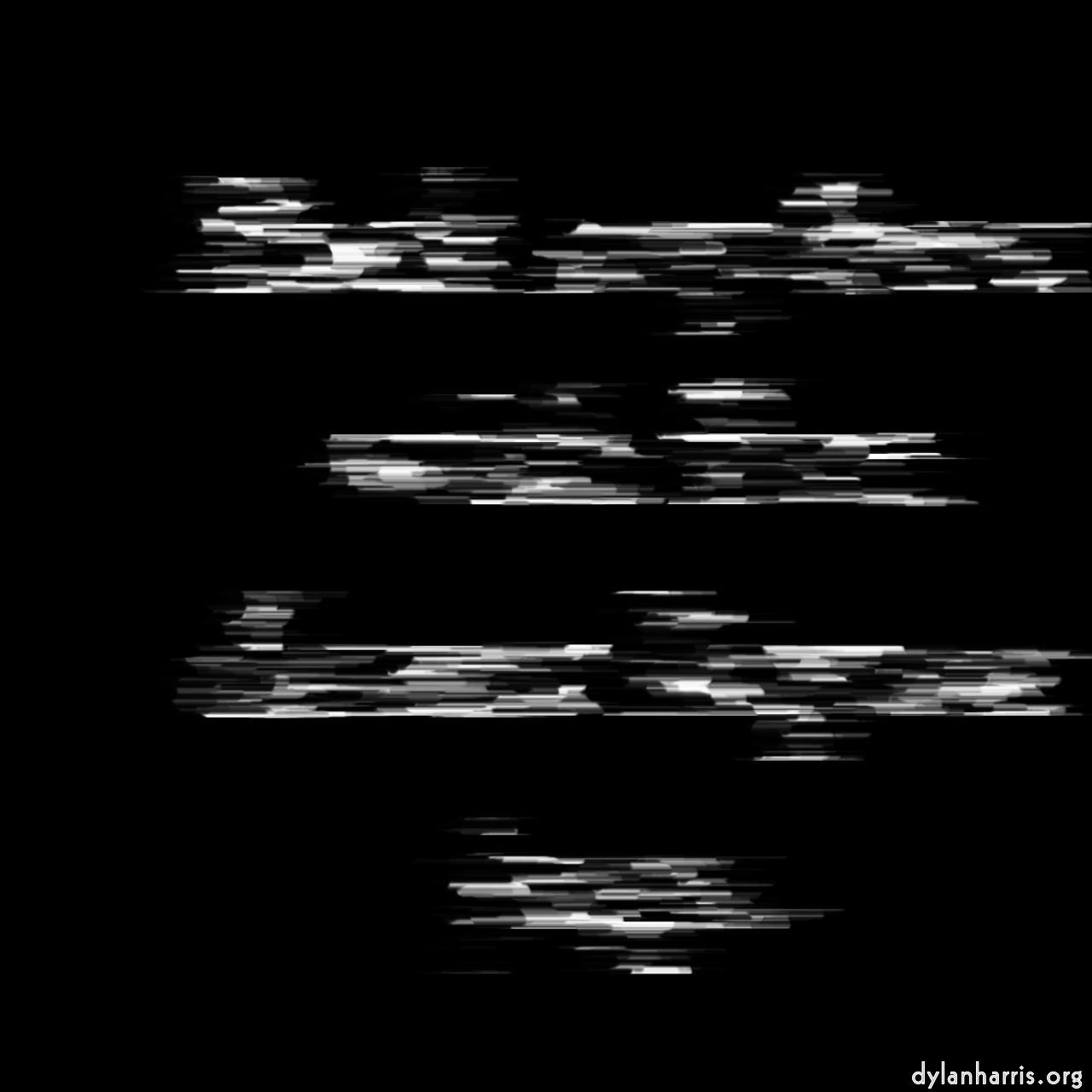 image: wet smears - apply to canvas image :: horz pixel smear 2