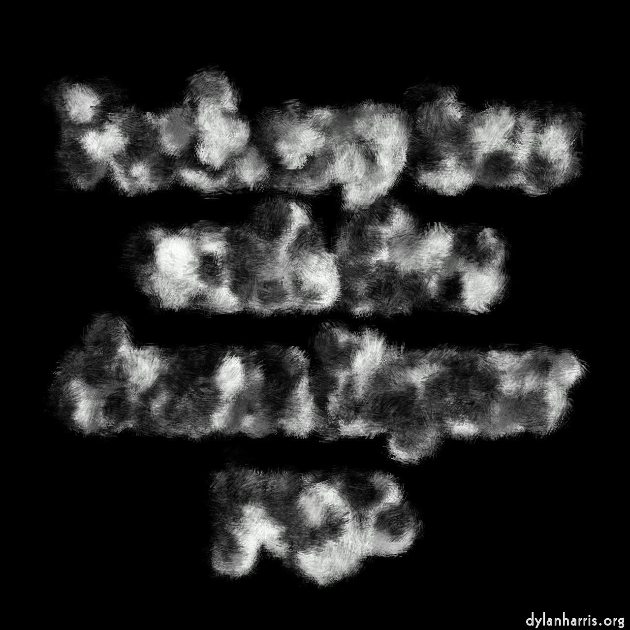 image: acrylics :: dry brush gradient