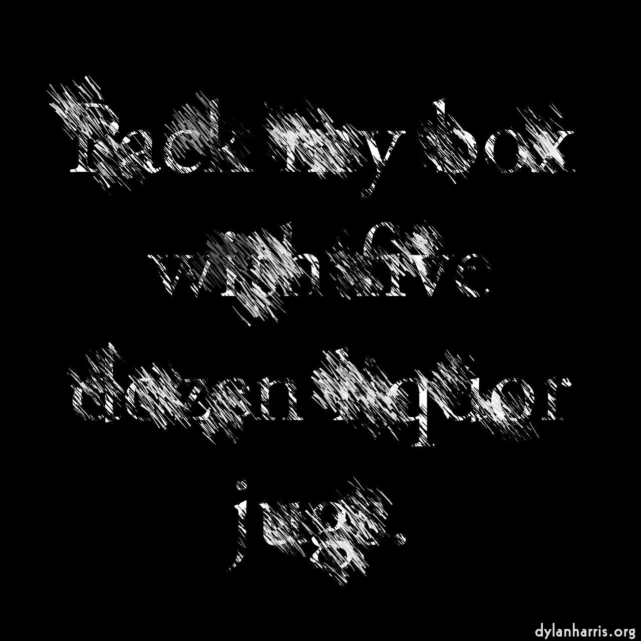 image: general examples :: thatch brush with outline—vector