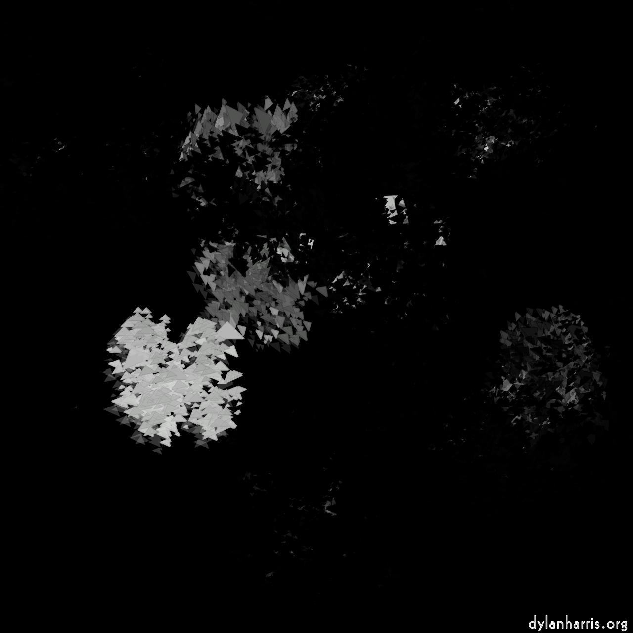 image: impressionism - granulars :: triangle cloud