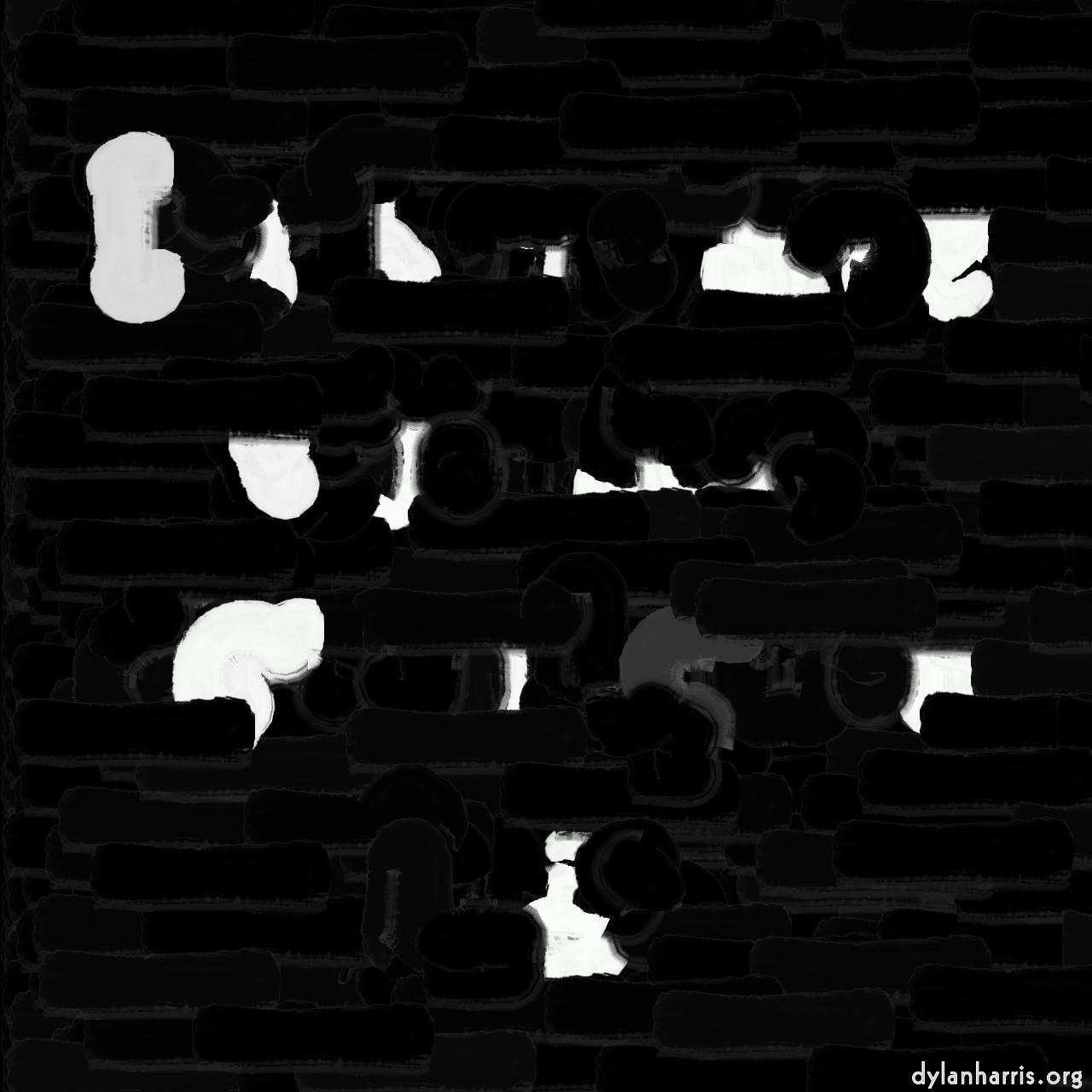 image: natural media extended :: wet bristle stretch