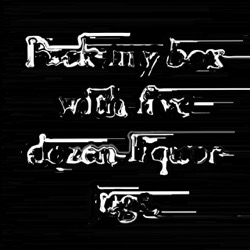 Image: Some text tormented by preset.