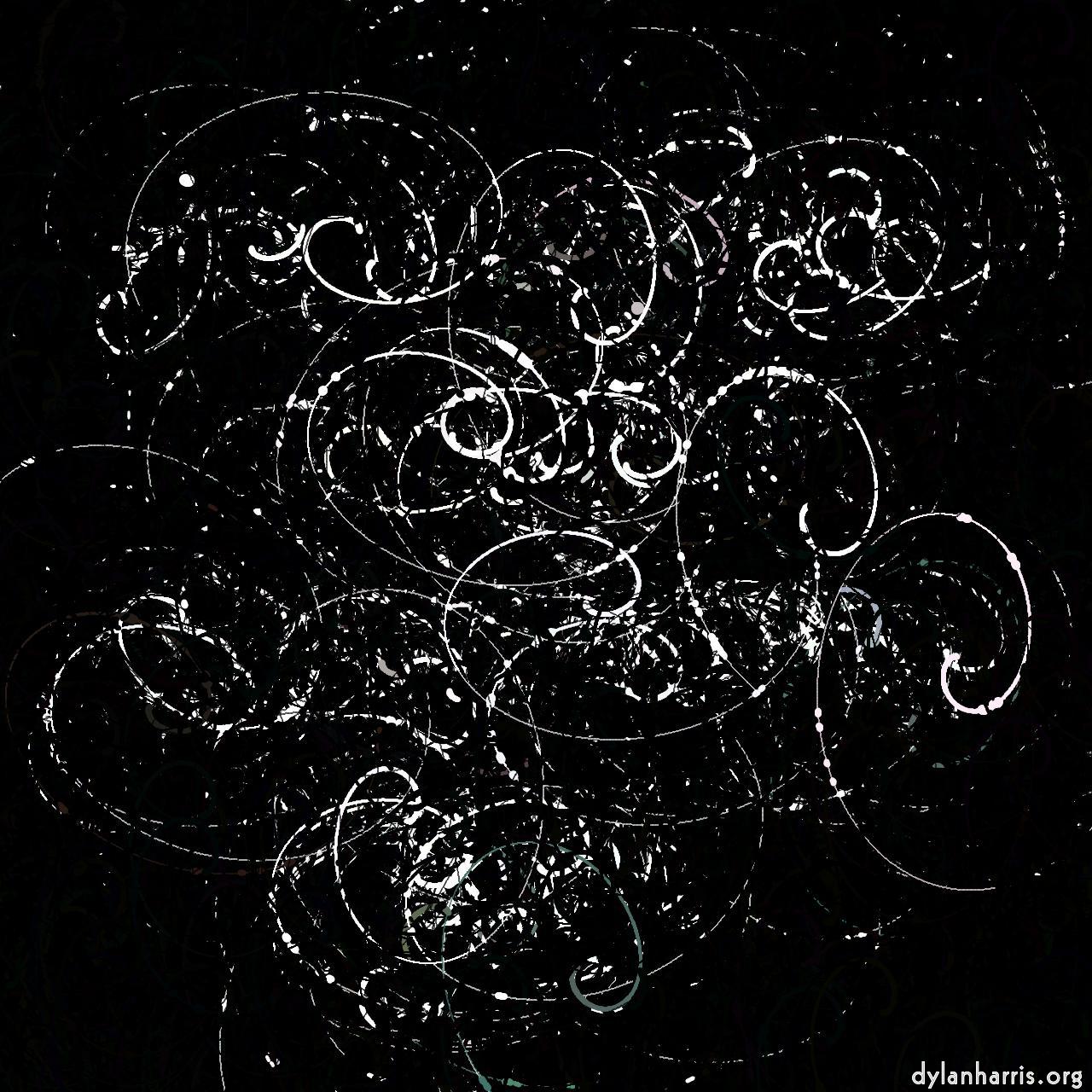 Image: splatters - vector :: swirly