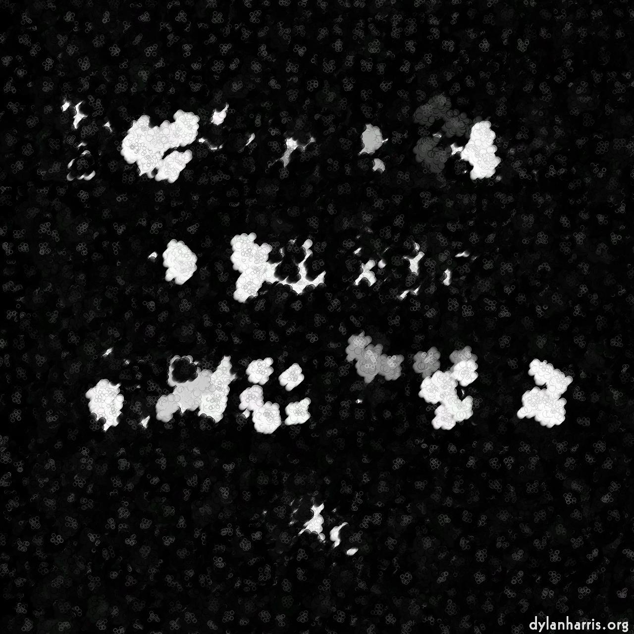 image: vector paint styles :: bubble cloud