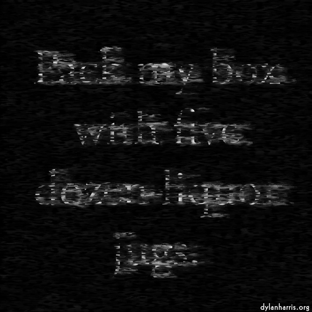 Image: tilt examples :: nice bristle paint