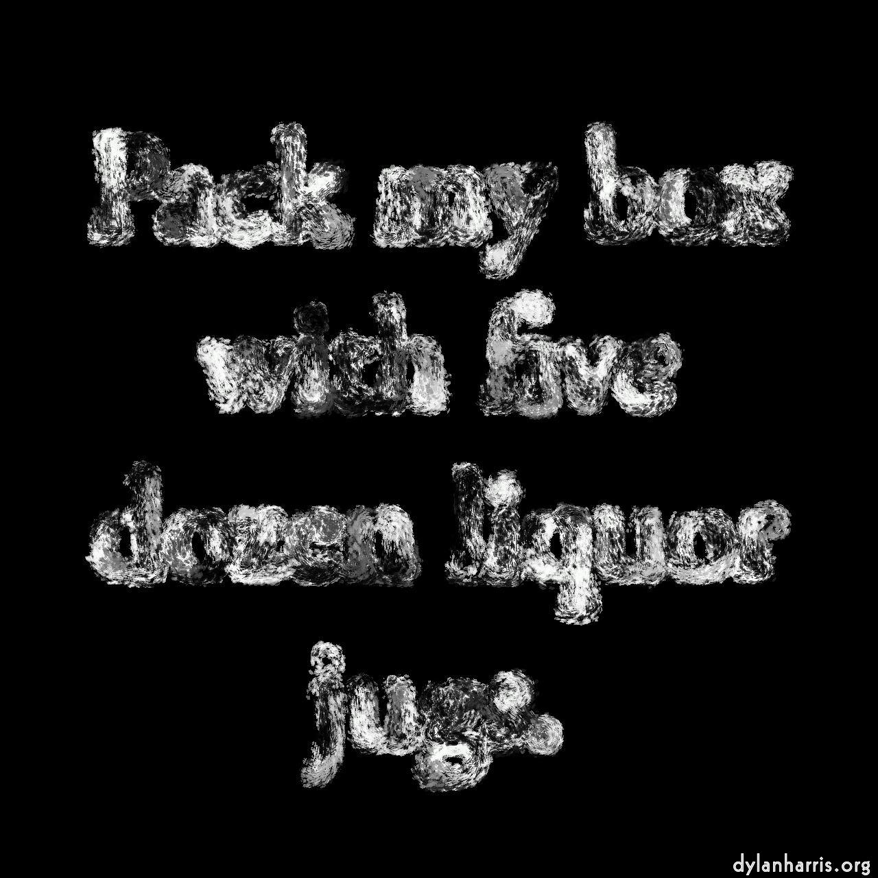 image: wacom intuos demo projects :: edge pressure scatter