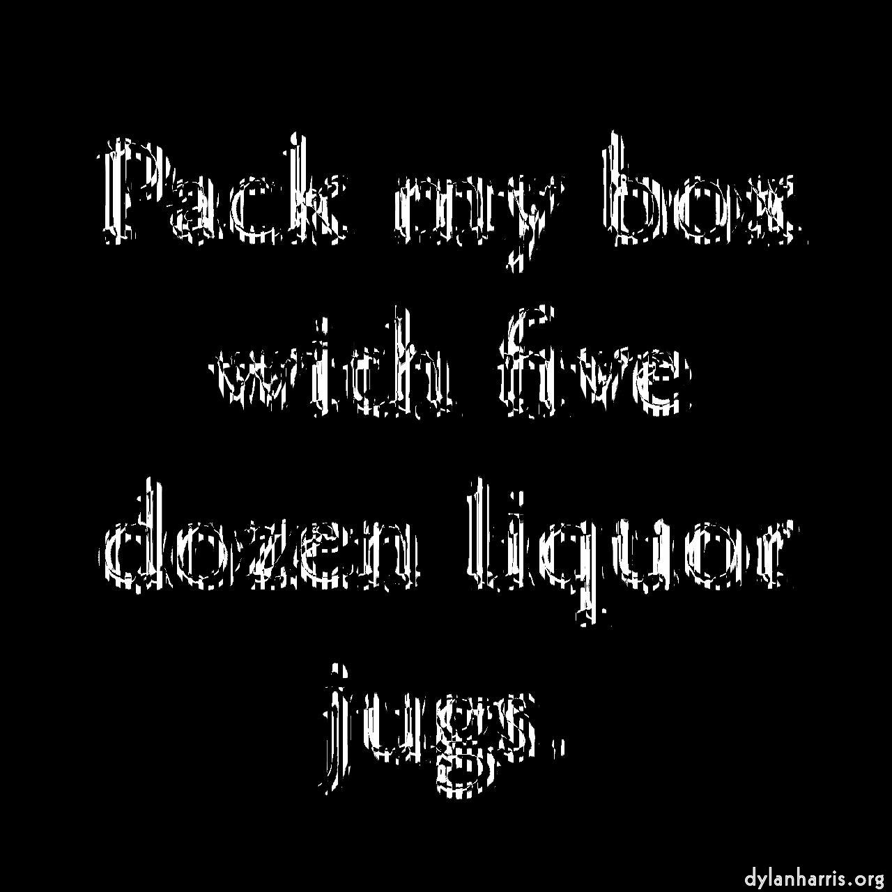 image: chuck's displacement (repeat action) :: bar code