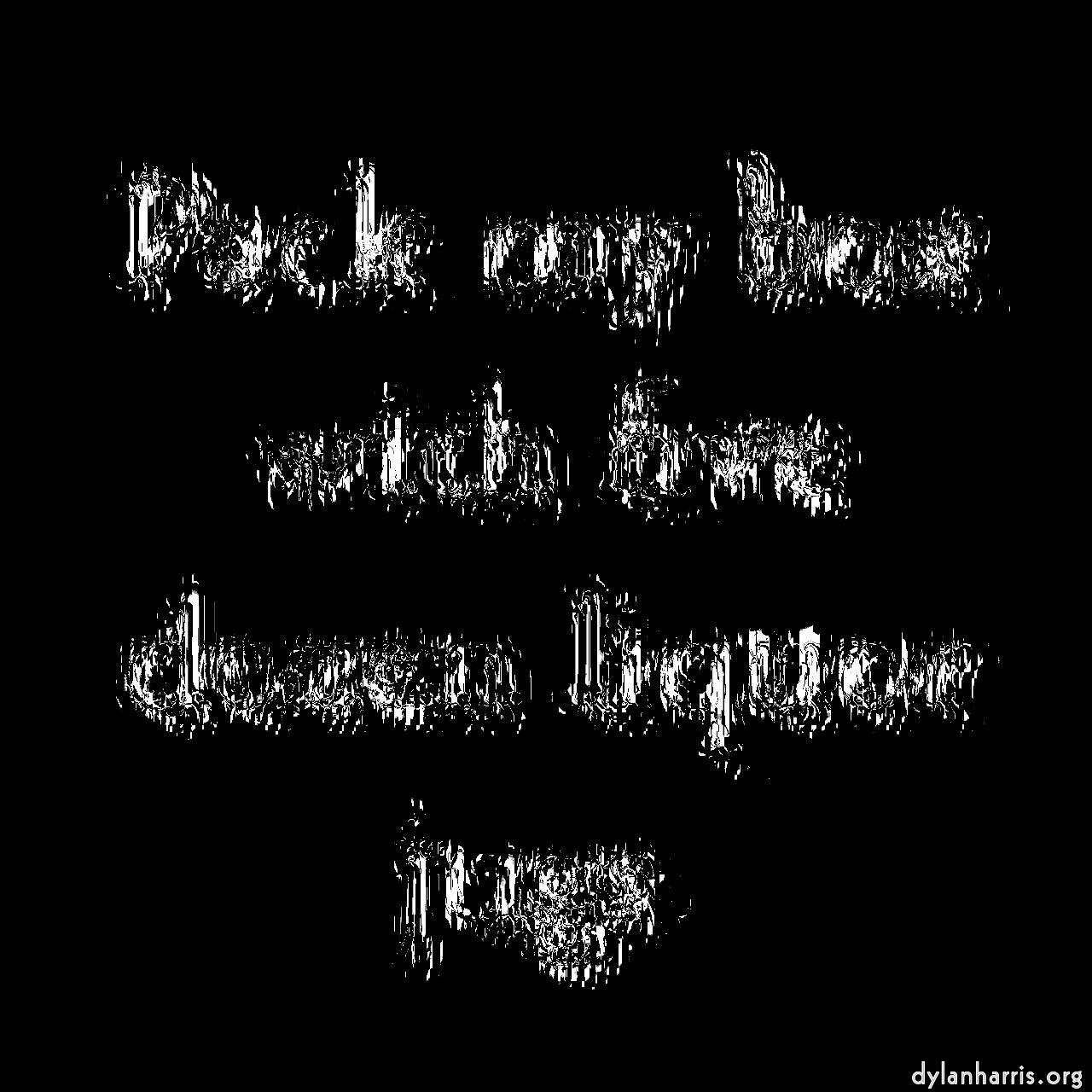 image: chuck's displacement (repeat action) :: bar code 3