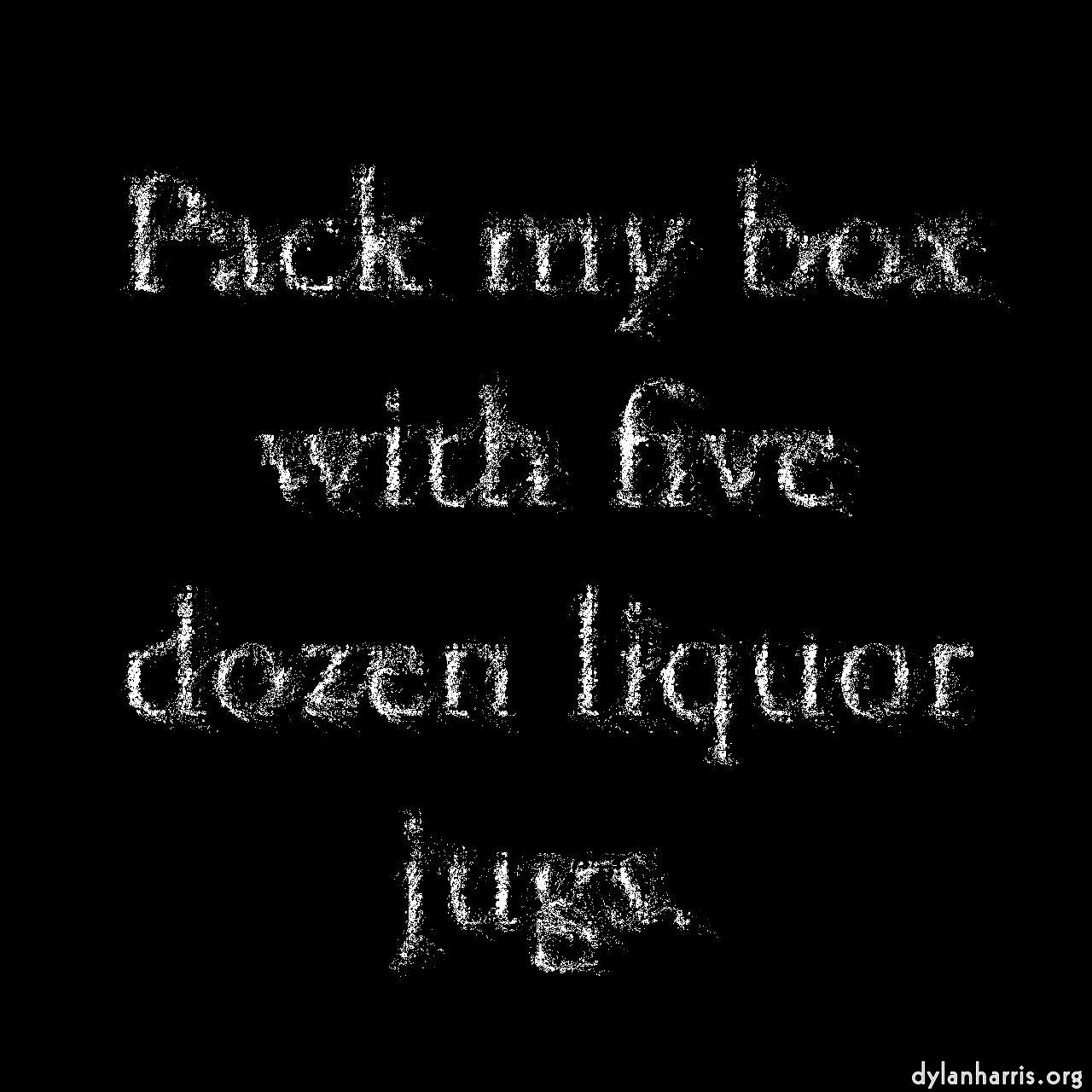 image: chuck's displacement (repeat action) :: burlap displace 3