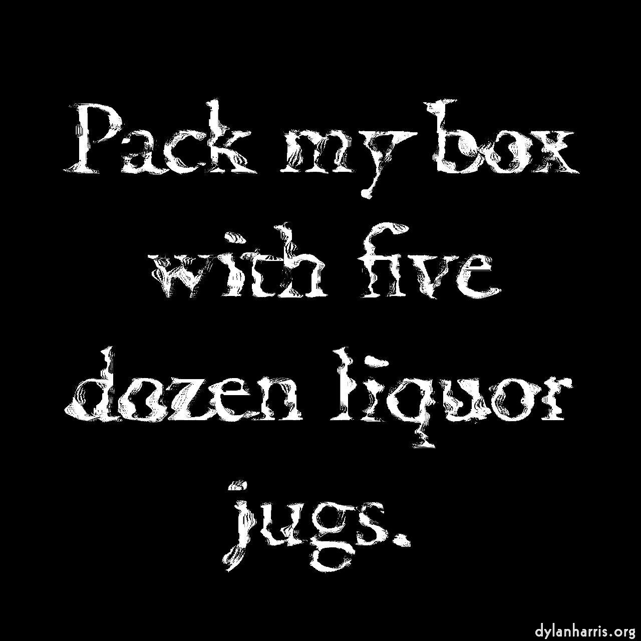 image: chuck's displacement (repeat action) :: fuzzy watery 3