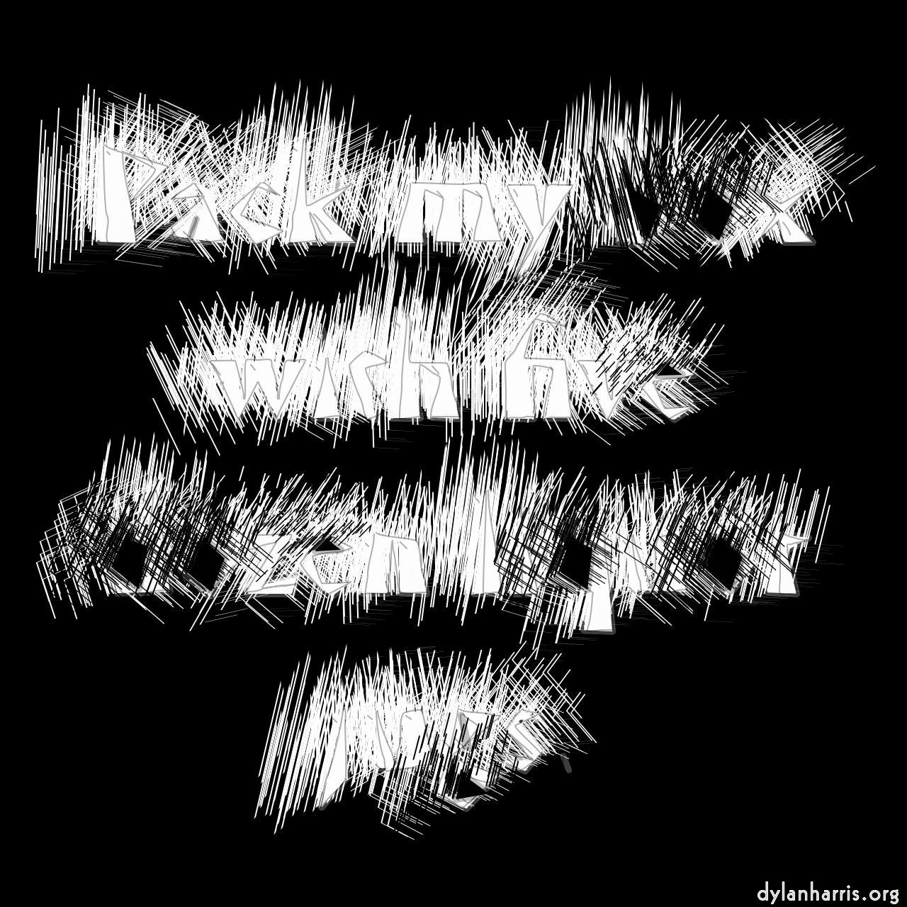 Image: abstract :: bold stroke with edge