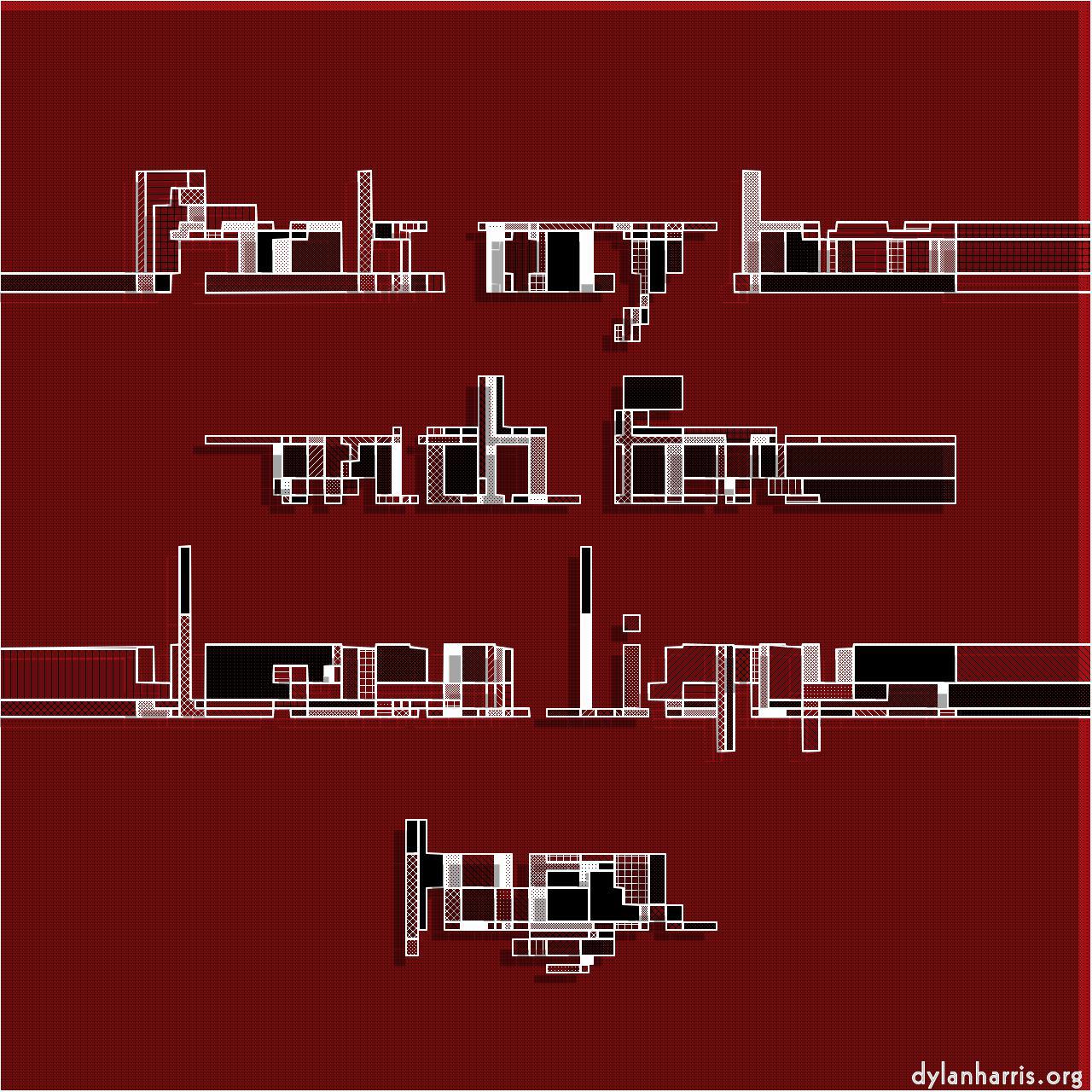 image: abstract :: mix shape block