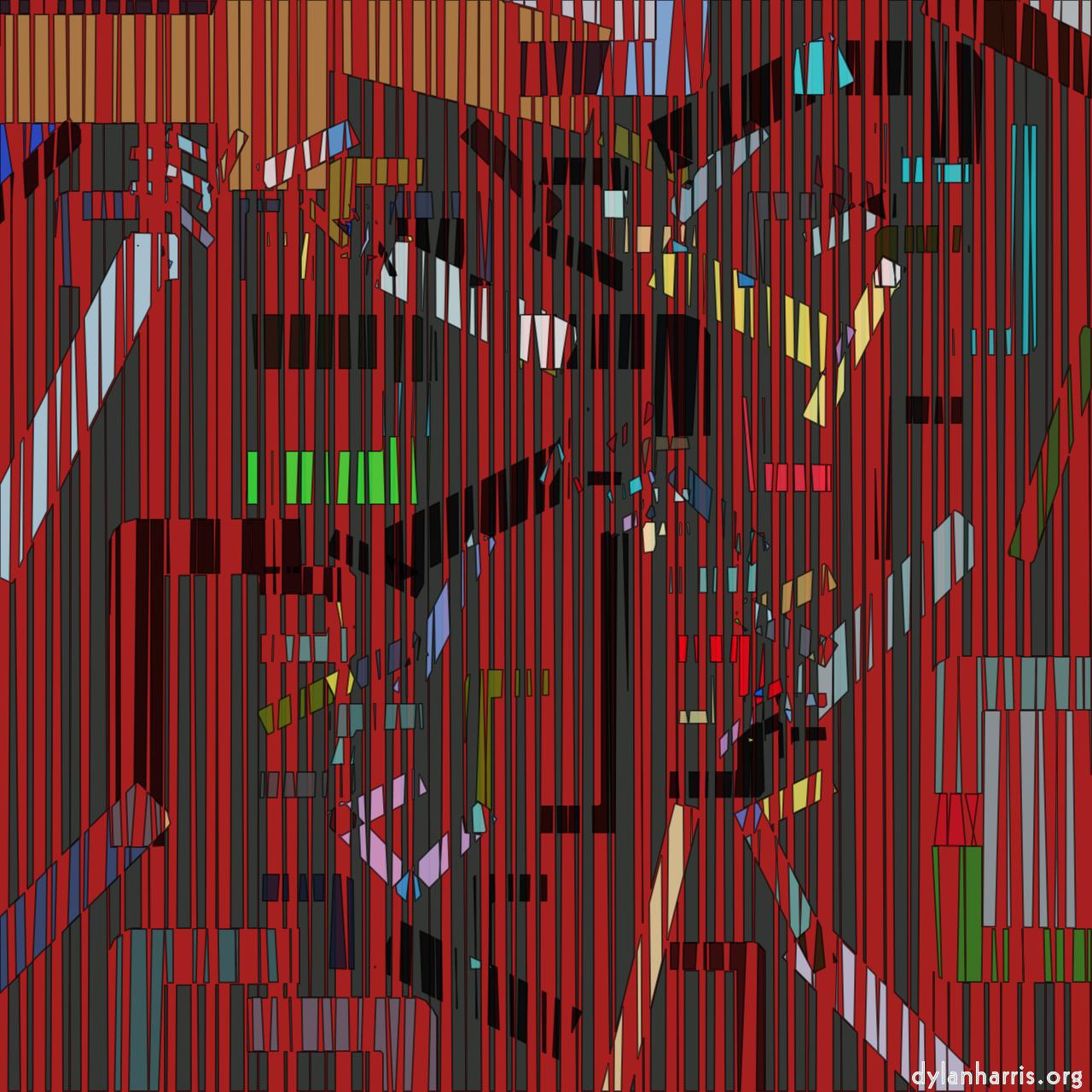 image: abstract :: truchet jitter bars