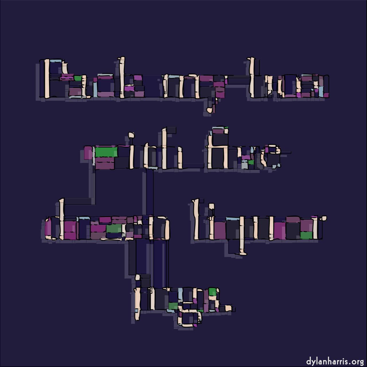 Image: blocks and tiling :: chunky blocks palettise 2