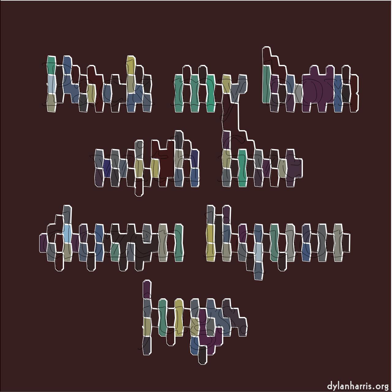 image: blocks and tiling :: chunky outline palette colour 2