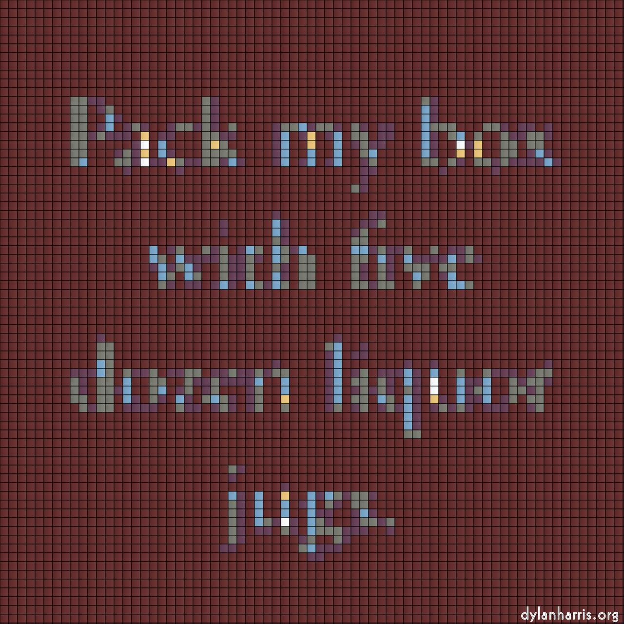 Image: blocks and tiling :: outline block palettise 2