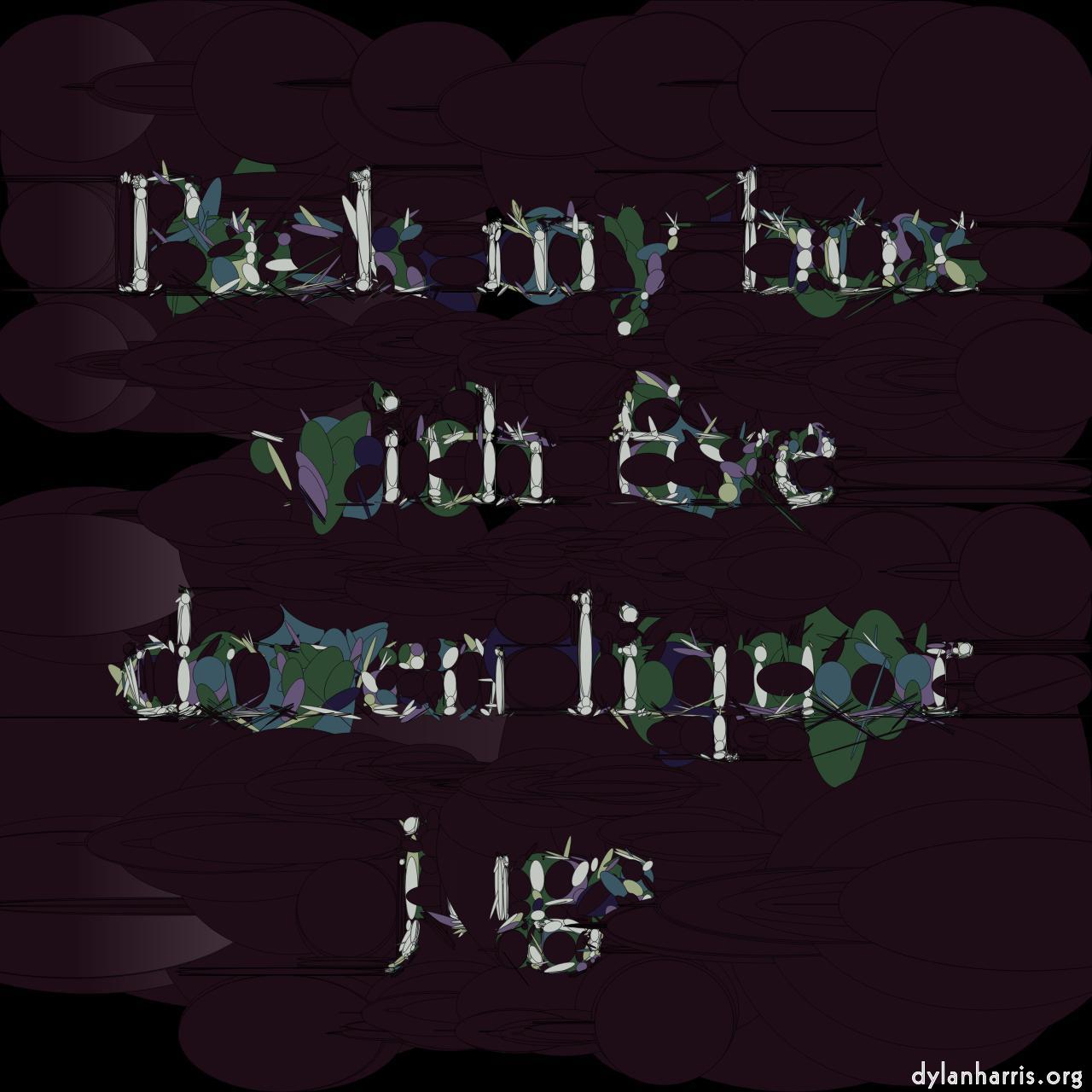 image: blocks and tiling :: rotate ellipse palettise