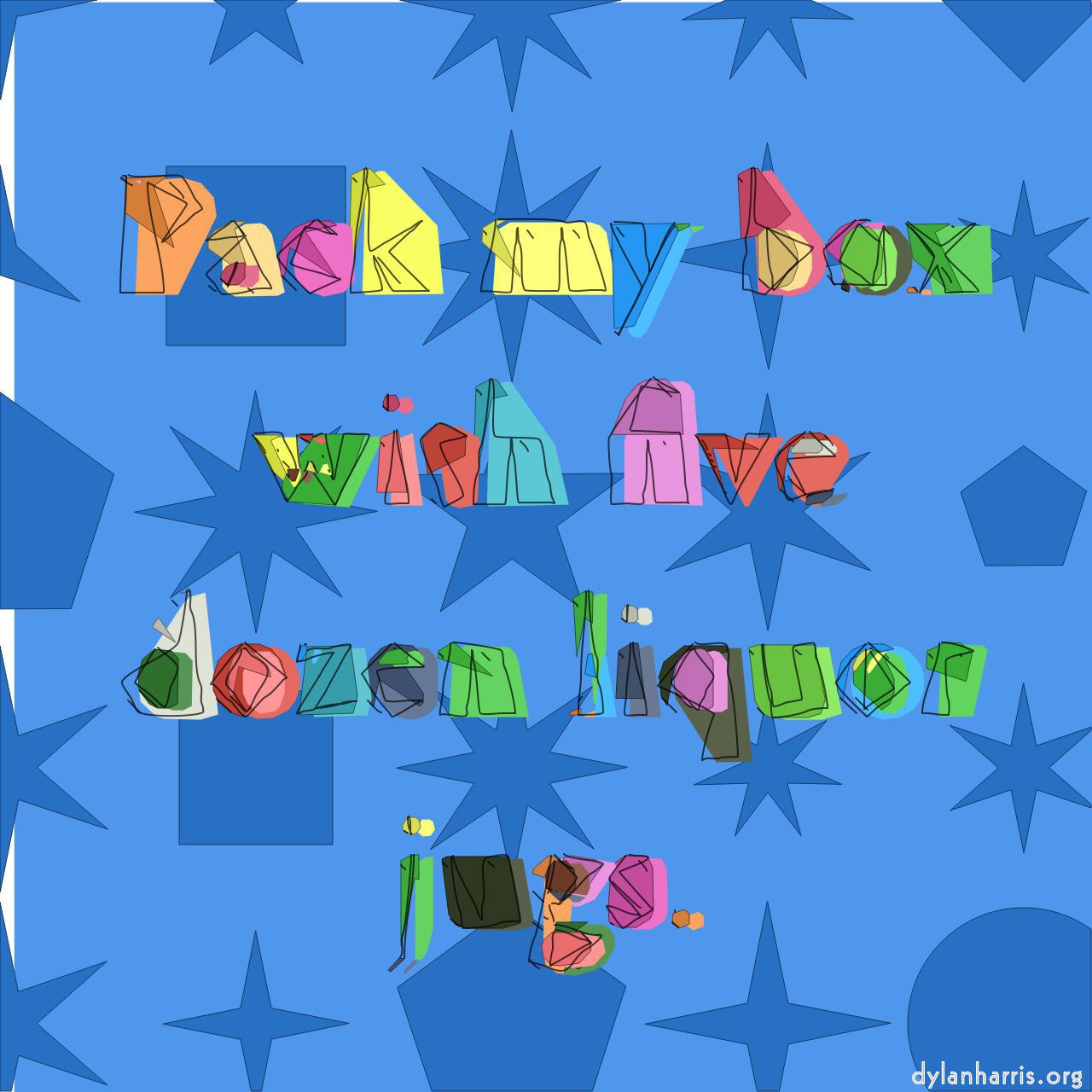 image: general and painterly styles :: cellular mixed pattern palettise 2