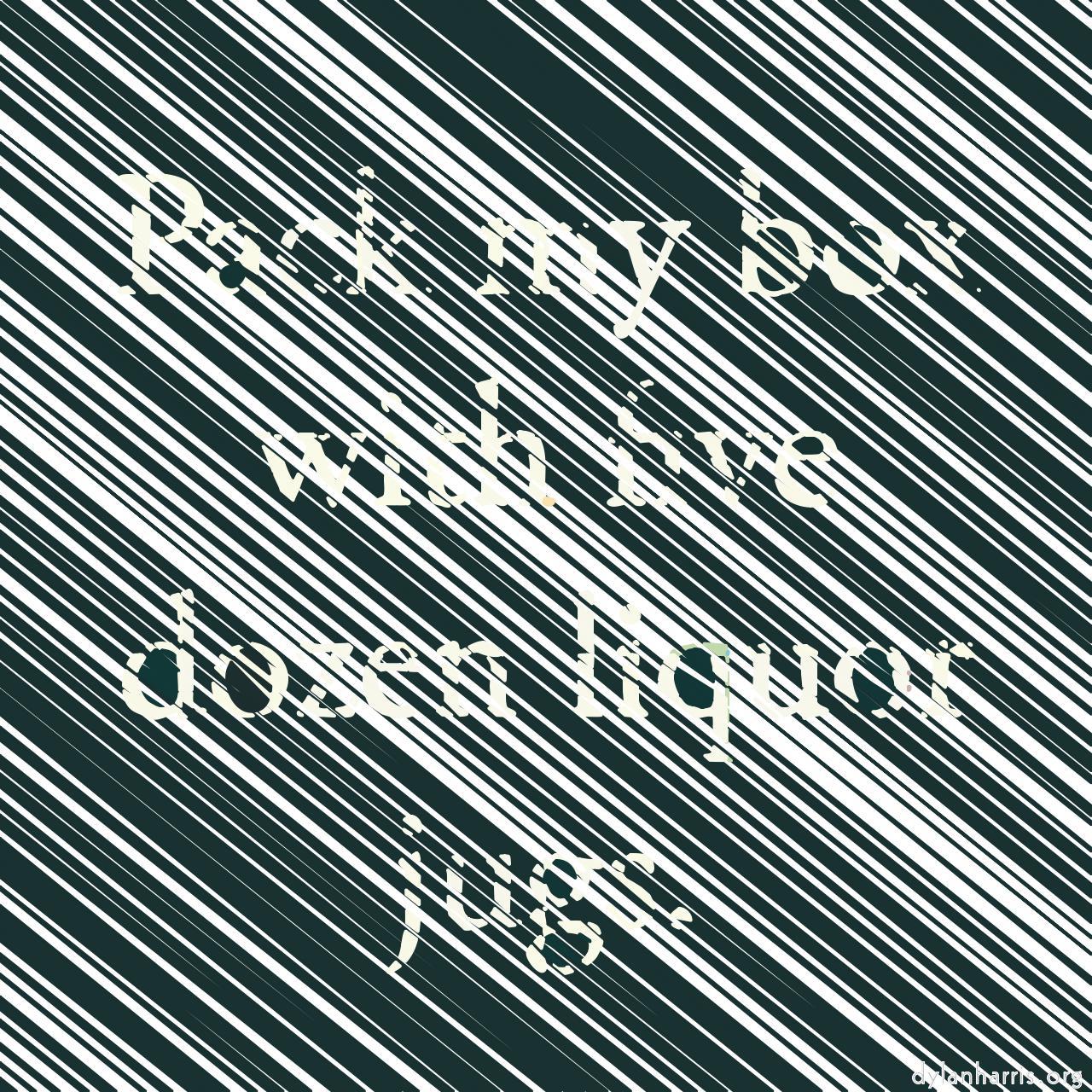 Image: general examples :: big block angle jitter bars