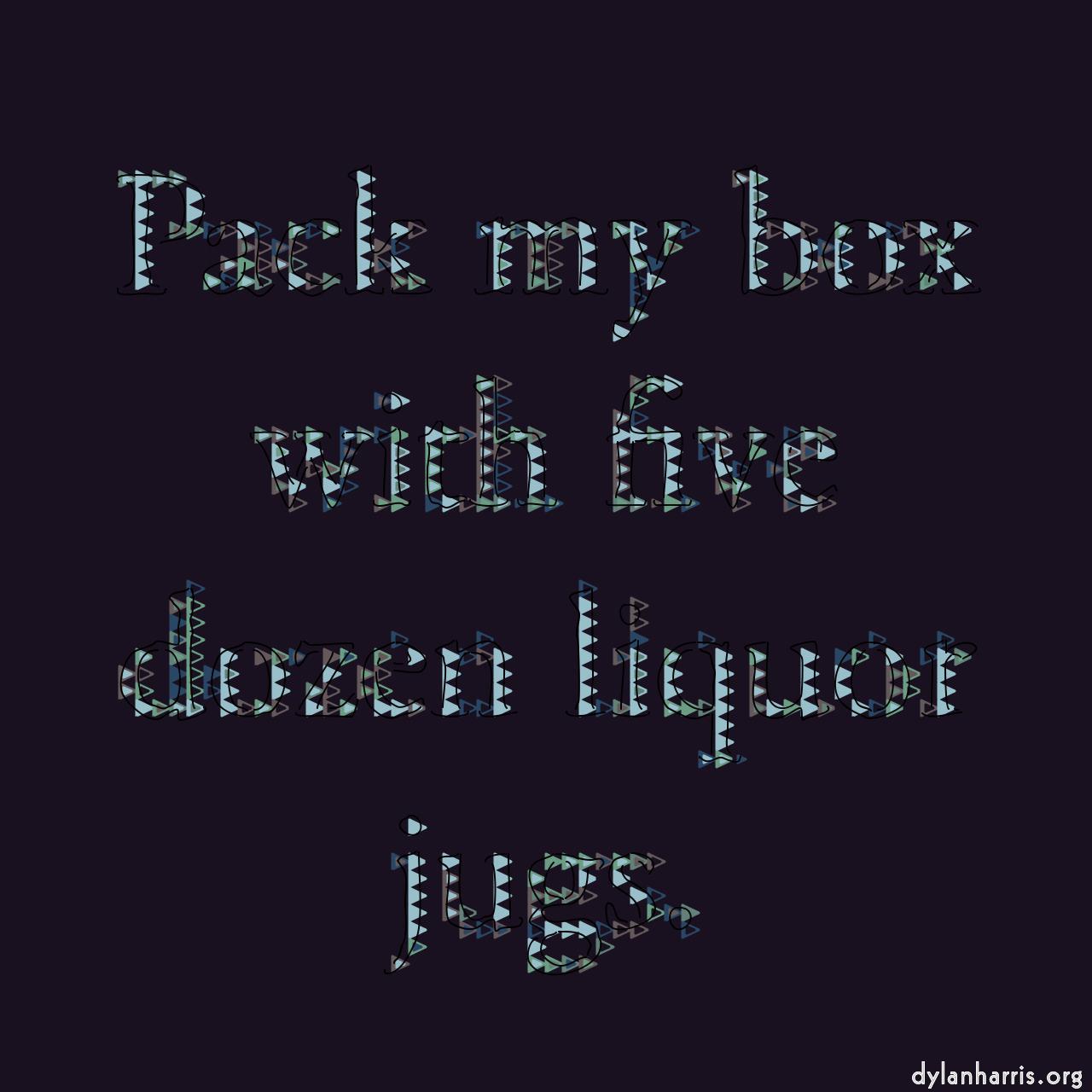 Image: general examples :: point triangle palettise with edging