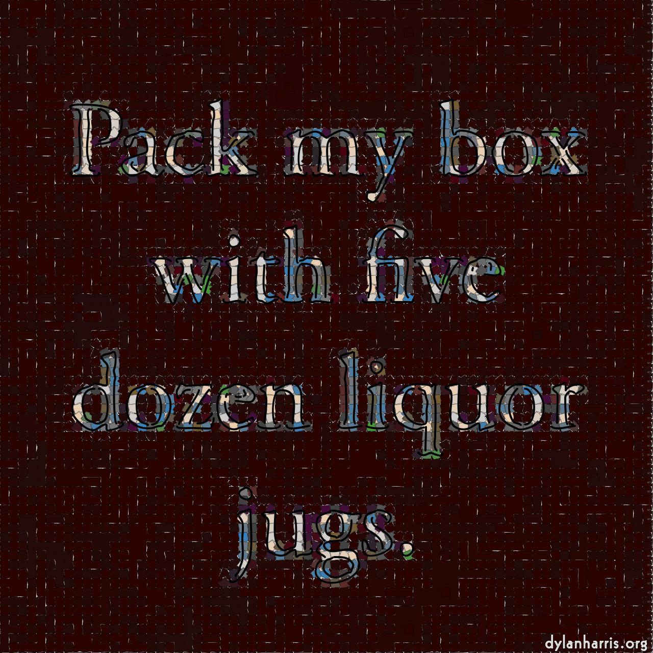 image: image patterns and shapes :: close pack rect palettise