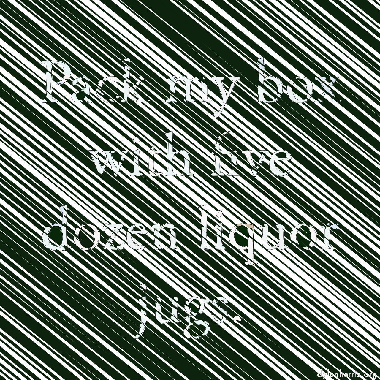 Image: line screens - blocks prints :: big block angle jitter palettise