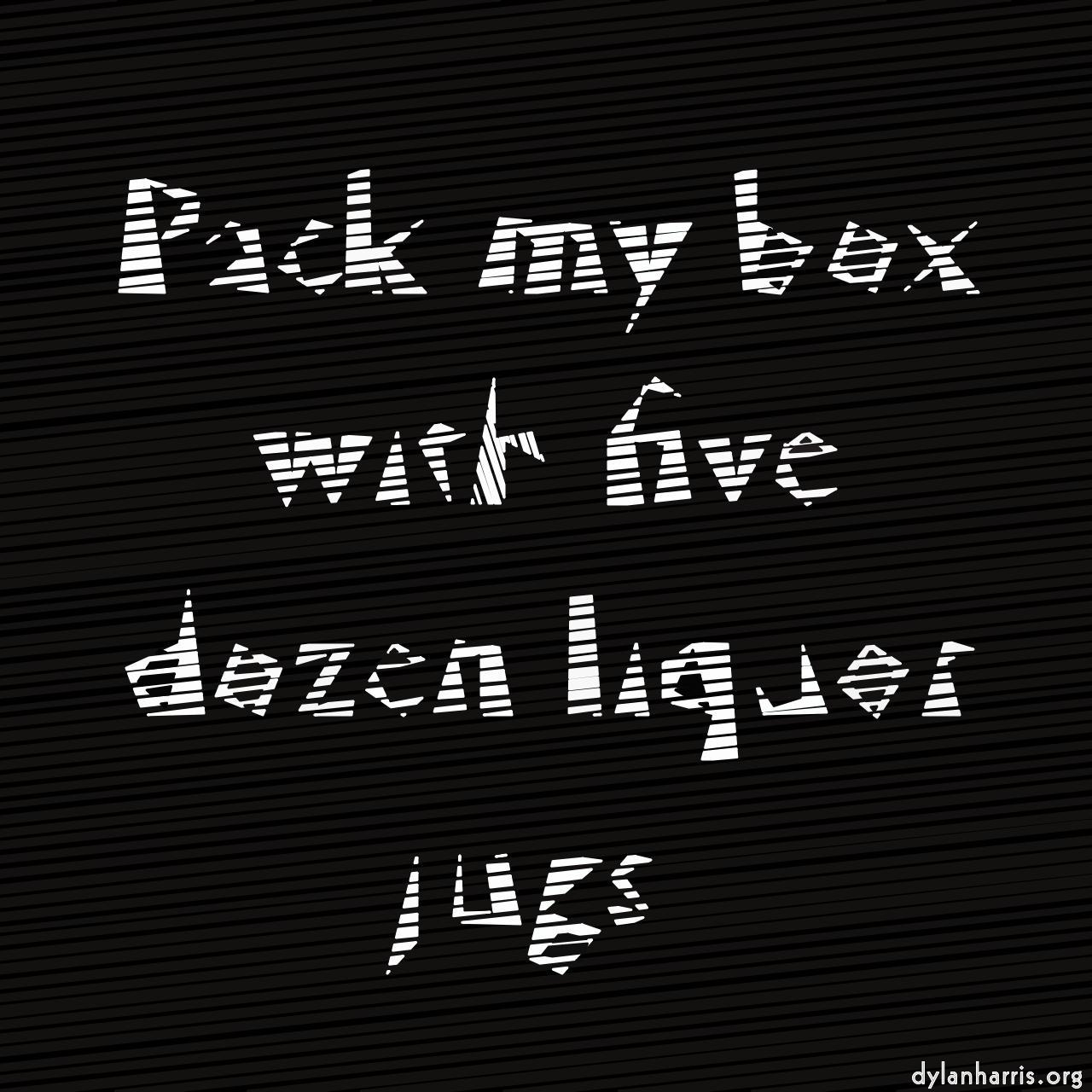 Image: line screens - blocks prints :: block angle