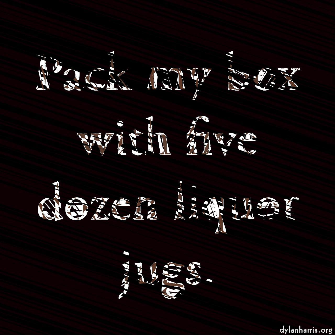 Image: line screens - blocks prints :: edge composite