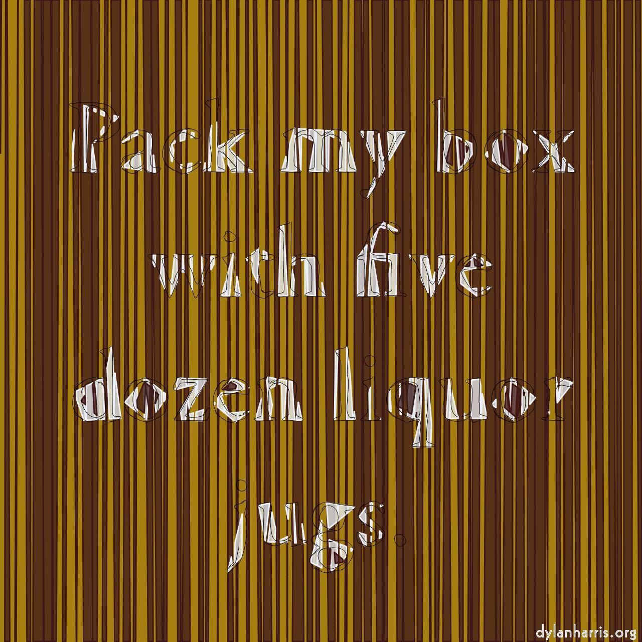 Image: line screens - blocks prints :: jitter with source background with palette colours