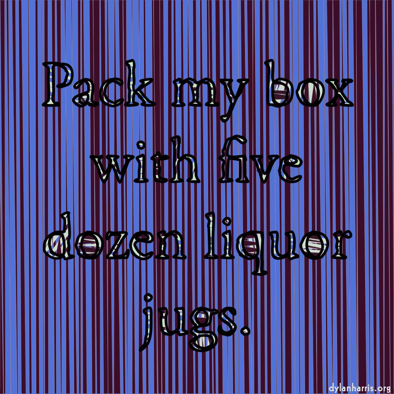 image: line screens - blocks prints :: straight jitter palettise