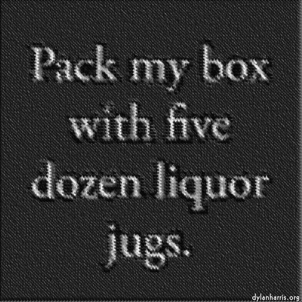 Image: mosaic :: grid with paint 2