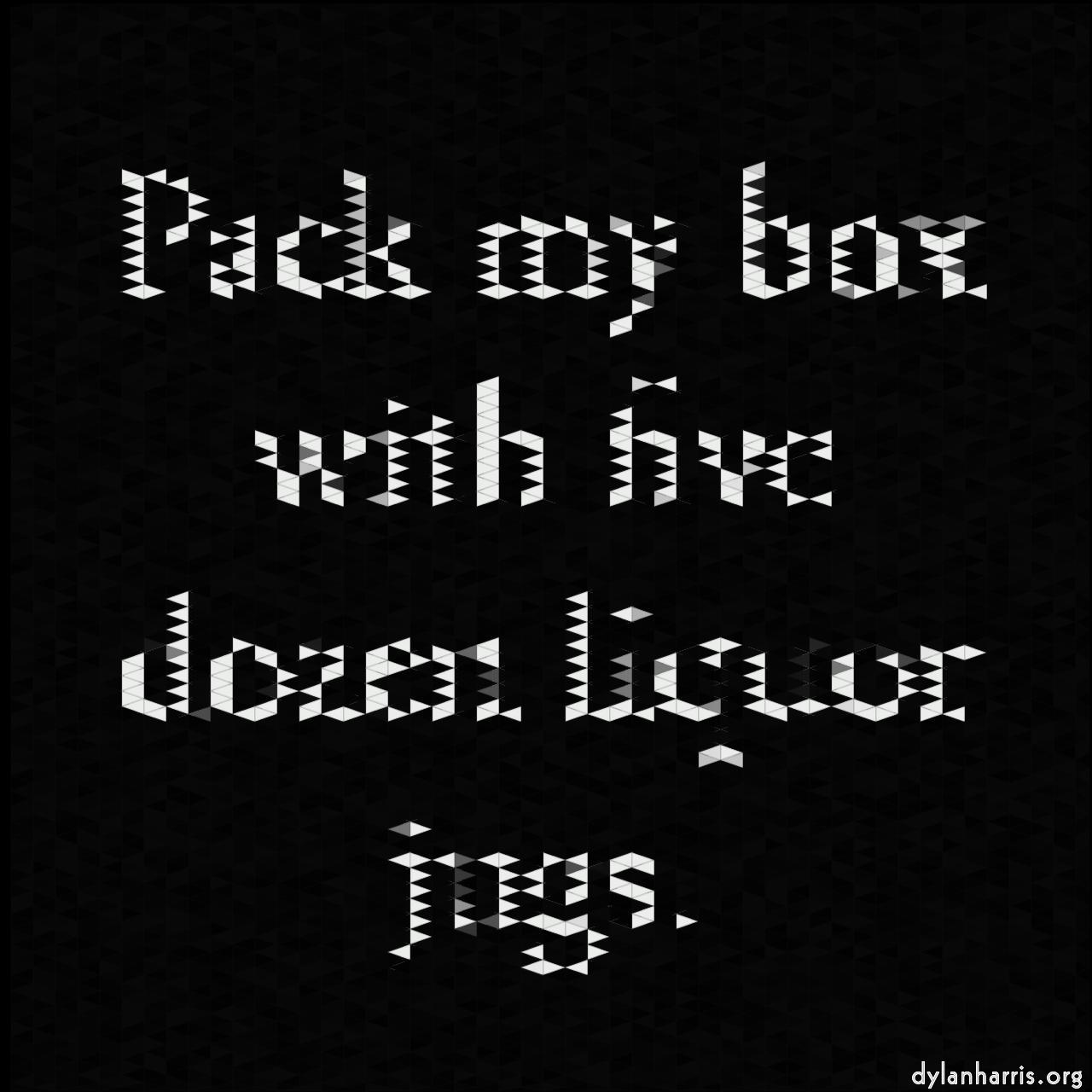 Image: mosaic :: triangle 2