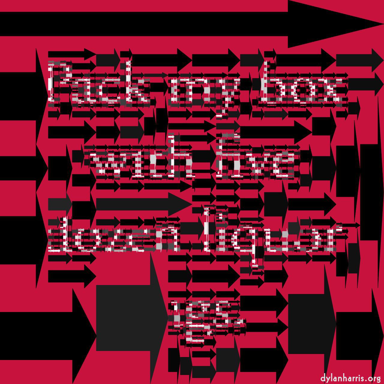 Image: shapes :: arrow source colour background