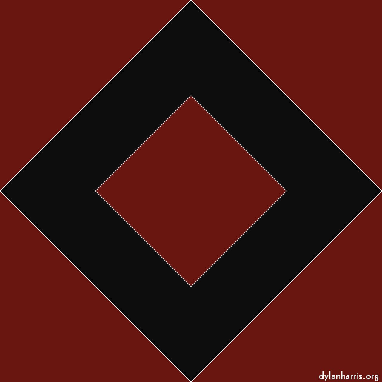 Image: shapes :: diamond roate source colour background