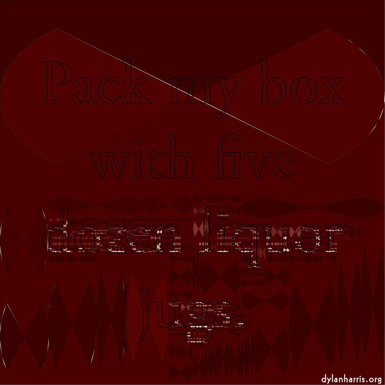 Image: shapes :: dual arc source colourised