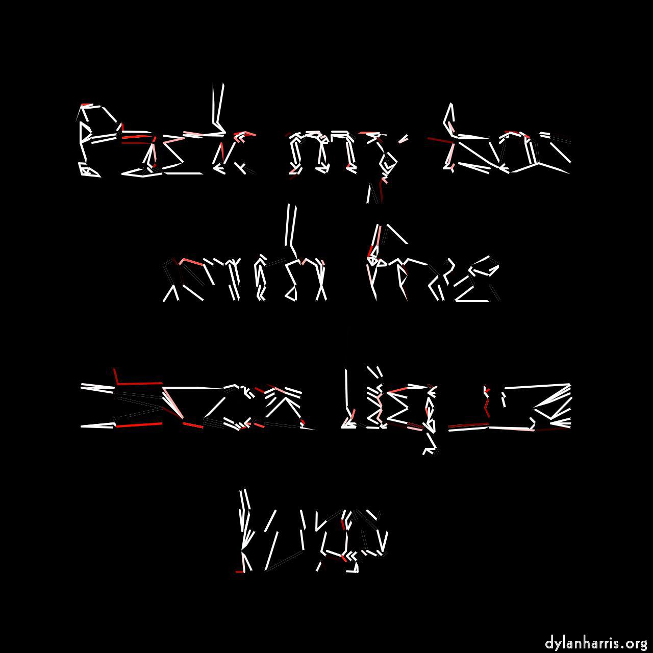 image: sketch - source image min compositing :: invert abstract