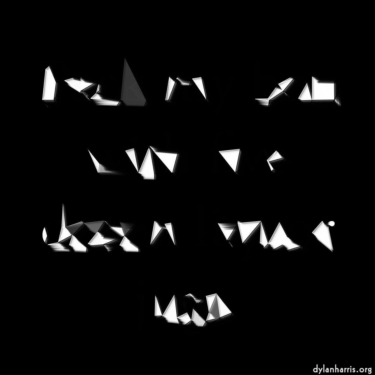 Image: triangular abstract :: big angle