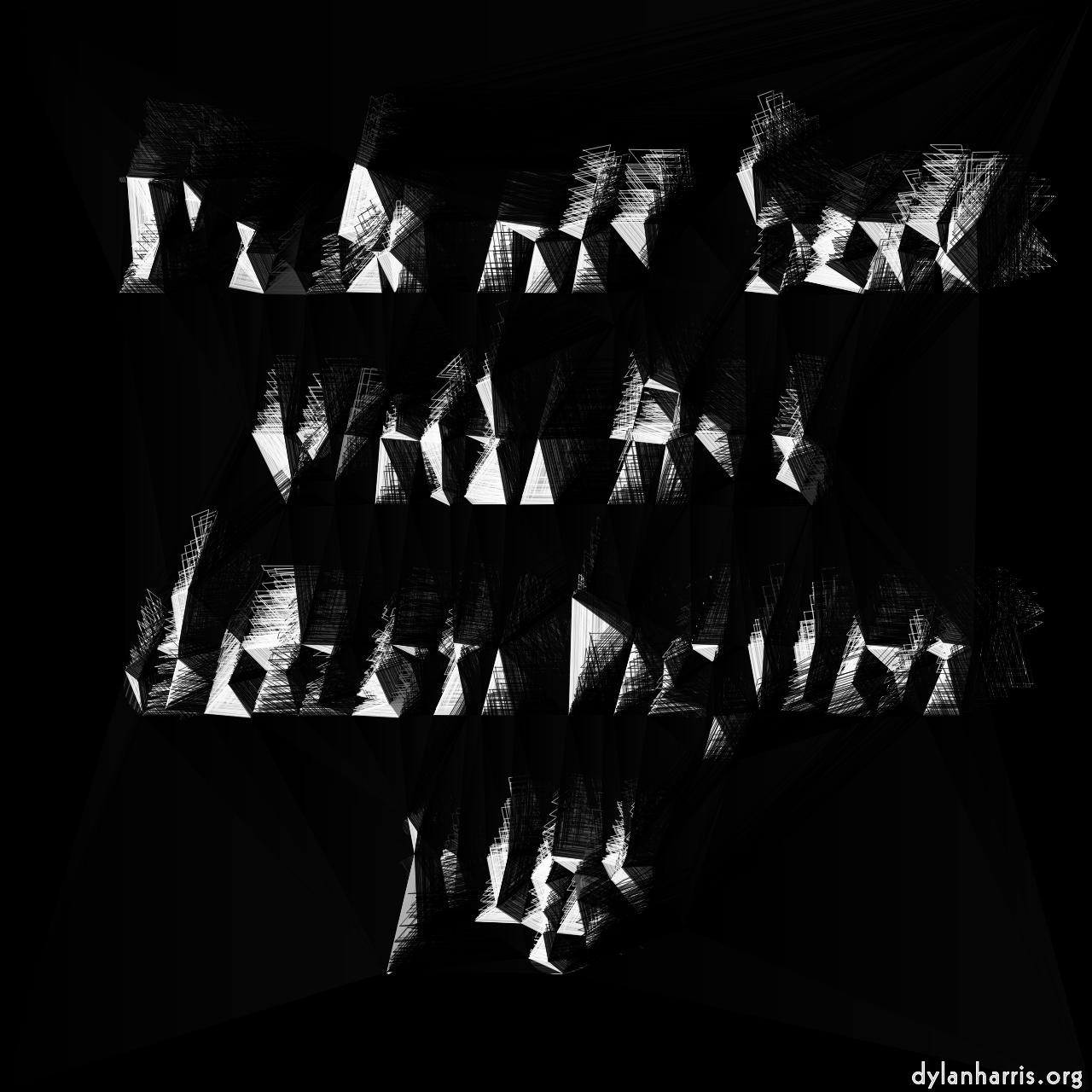 Image: triangular abstract :: edge diffusion