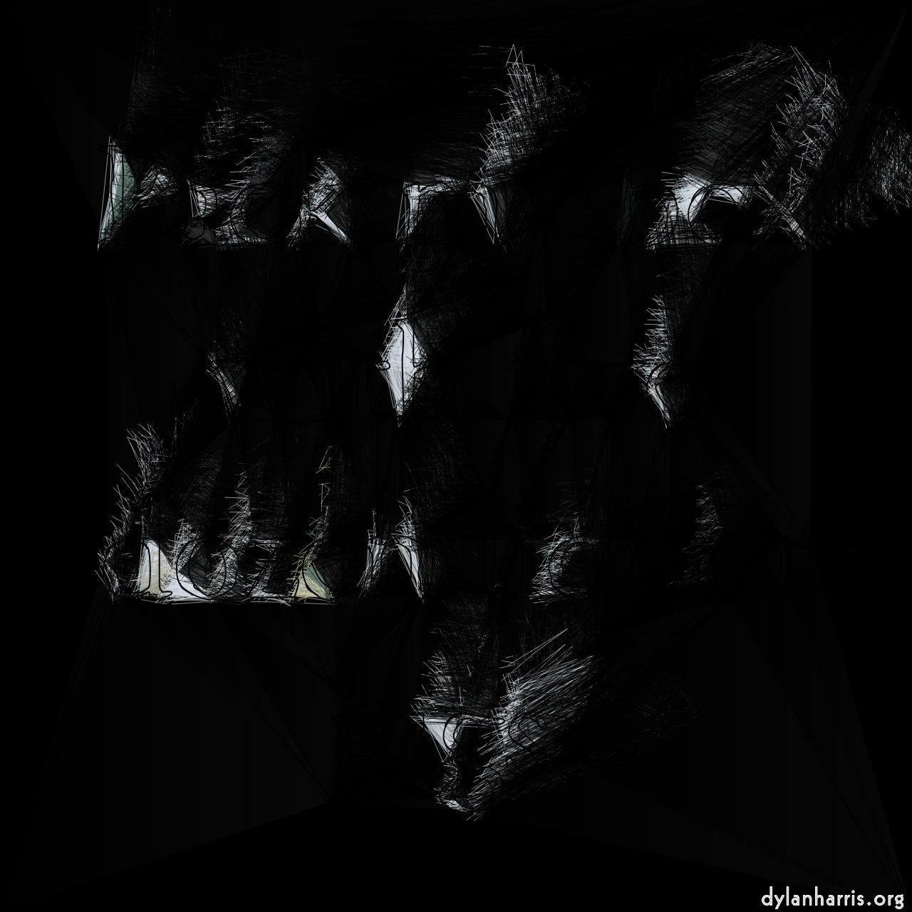 Image: triangular abstract :: point triangle grid