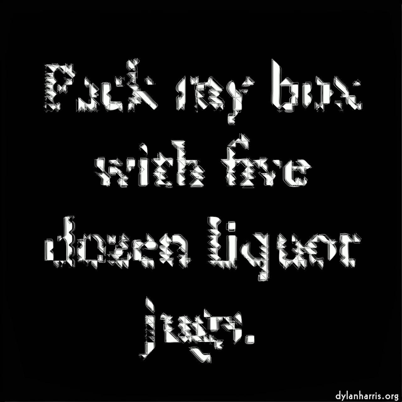 image: triangular abstract :: rim extrude