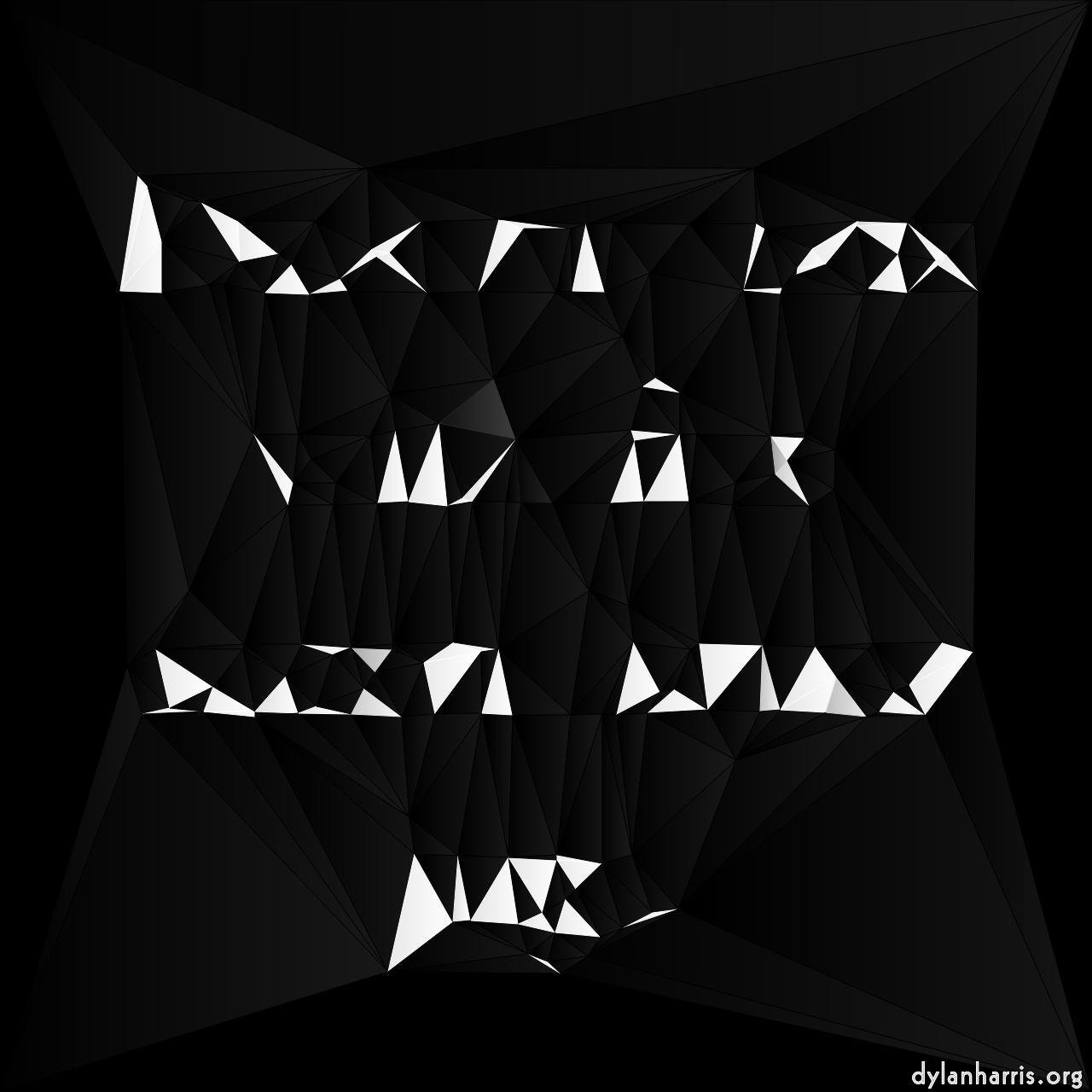 Image: triangular - adjust detail in editor :: filded paper 2