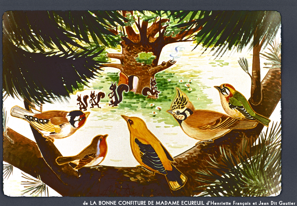 image: Voici ‘la bonne confiture de madame ecureuil 1’.