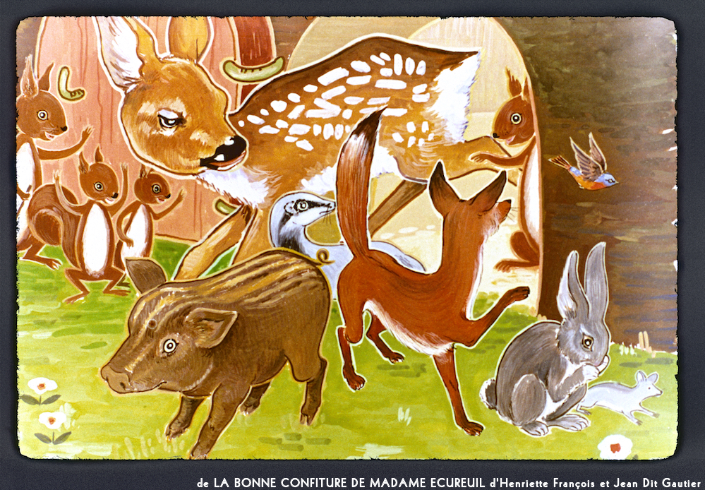 image: Voici ‘la bonne confiture de madame ecureuil 11’.