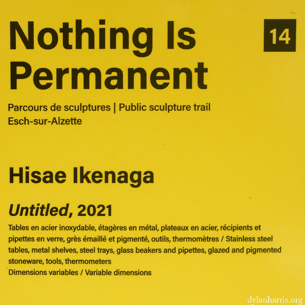image: This is ‘
nothing is permament (i) 3
’.