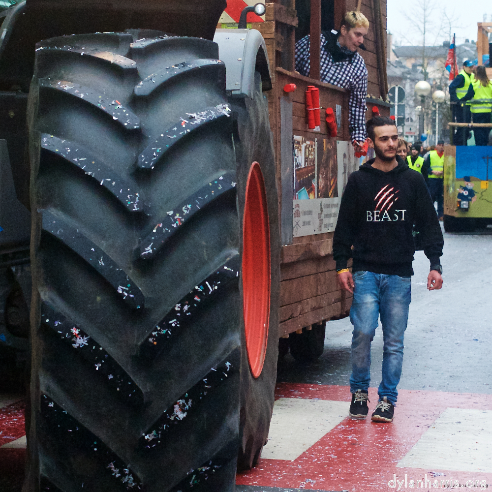 Image: Image 'esch–sur–alzette (xii) 4', at Escher Déiereesch, a doe realises I’ve no treats.